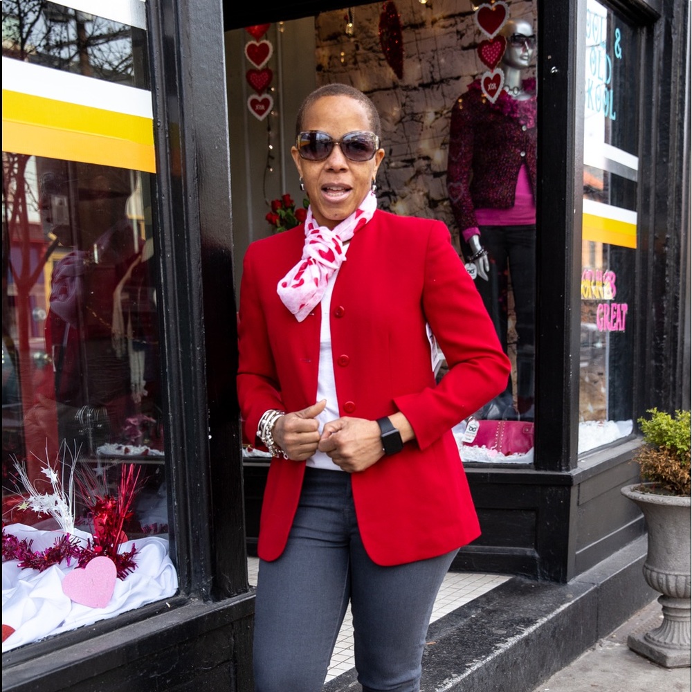 Nice Red Blazer